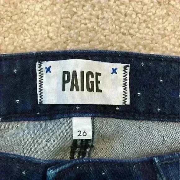 ⭐️ Paige polkadot denim verdugo ankle jeans - Picture 5 of 6